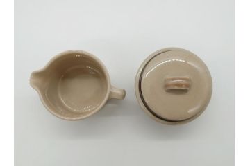ARABIA FINLAND　Ruija(ルイージャ)　Ulla Procope(ウラ・プロコッペ)　優しさと温かみある絵付けが印象的なティーポット&クリーマー&シュガーポット(アラビア、フィンランド、Sモデル、ミルクジャグ、北欧食器)(R-061926)