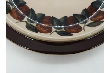 ARABIA FINLAND　Ruija(ルイージャ)　Ulla Procope(ウラ・プロコッペ)　優しさと温かみある絵付けが印象的な大皿(アラビア、フィンランド、Sモデル、北欧食器)(R-061927)
