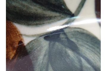 ARABIA FINLAND　Ruija(ルイージャ)　Ulla Procope(ウラ・プロコッペ)　優しさと温かみある絵付けが印象的な大皿(アラビア、フィンランド、Sモデル、北欧食器)(R-061927)