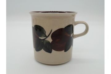 ARABIA FINLAND　Ruija(ルイージャ)　Ulla Procope(ウラ・プロコッペ)　優しさと温かみある絵付けが印象的なカップ&ソーサー3客セット(アラビア、フィンランド、Sモデル、北欧食器、C&S)(R-061947)