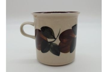 ARABIA FINLAND　Ruija(ルイージャ)　Ulla Procope(ウラ・プロコッペ)　優しさと温かみある絵付けが印象的なカップ&ソーサー3客セット(アラビア、フィンランド、Sモデル、北欧食器、C&S)(R-061947)