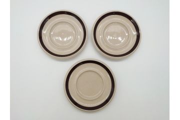 ARABIA FINLAND　Ruija(ルイージャ)　Ulla Procope(ウラ・プロコッペ)　優しさと温かみある絵付けが印象的なカップ&ソーサー3客セット(アラビア、フィンランド、Sモデル、北欧食器、C&S)(R-061947)