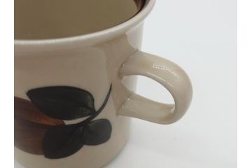 ARABIA FINLAND　Ruija(ルイージャ)　Ulla Procope(ウラ・プロコッペ)　優しさと温かみある絵付けが印象的なカップ&ソーサー3客セット(アラビア、フィンランド、Sモデル、北欧食器、C&S)(R-061949)