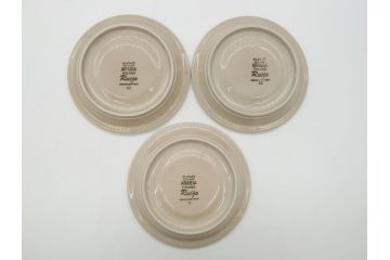 ARABIA FINLAND　Ruija(ルイージャ)　Ulla Procope(ウラ・プロコッペ)　優しさと温かみある絵付けが印象的なカップ&ソーサー3客セット(アラビア、フィンランド、Sモデル、北欧食器、C&S)(R-061949)
