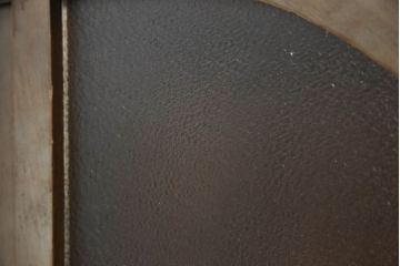 和製アンティーク　ナラ材　重厚感のある佇まいが魅力的なロールトップデスク(ワークデスク、机、在宅ワーク、在宅用)(R-061961)