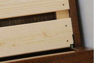 中古　DREXEL HERITAGE(ドレクセルヘリテイジ)　Triune(トライユン)　落ち着いた雰囲気づくりを叶えるベッド(セミダブル)(R-061962)