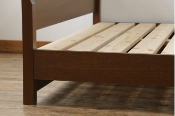 中古　DREXEL HERITAGE(ドレクセルヘリテイジ)　Triune(トライユン)　落ち着いた雰囲気づくりを叶えるベッド(セミダブル)(R-061962)