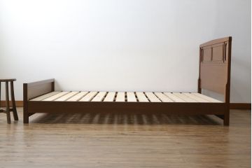 中古　DREXEL HERITAGE(ドレクセルヘリテイジ)　Triune(トライユン)　落ち着いた雰囲気づくりを叶えるベッド(セミダブル)(R-061962)