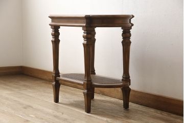 中古　DREXEL HERITAGE(ドレクセルヘリテイジ)　Cameo Classics(キャメオクラシックス)　クラシカルな空間を演出するサイドテーブル(コーヒーテーブル、エンドテーブル)(定価約24万円)(R-061987)