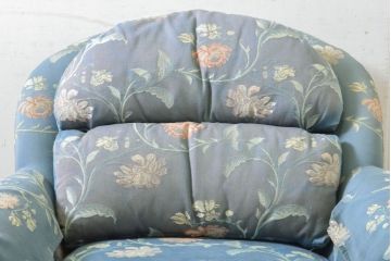 中古　DREXEL HERITAGE(ドレクセルヘリテイジ)　クラシカルな雰囲気を醸し出す1人掛けソファ(一人掛けソファ、アームソファ、1P)(R-061997)