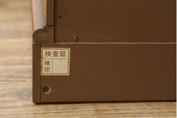 中古　DREXEL HERITAGE(ドレクセルヘリテイジ)　Triune(トライユン)シリーズ　マホガニー材の木肌が美しいワードローブ(キャビネット、収納棚、戸棚、洋服タンス)(定価約90万円)(R-062005)