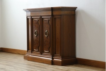 中古　DREXEL HERITAGE(ドレクセルヘリテイジ)　FRANCESCA(フランチェスカ)　マホガニー材　クラシカルな佇まいが美しいサイドボード　(R-062006)