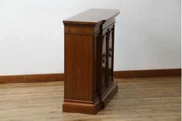 中古　DREXEL HERITAGE(ドレクセルヘリテイジ)　FRANCESCA(フランチェスカ)　マホガニー材　クラシカルな佇まいが美しいサイドボード　(R-062006)