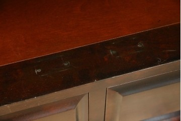 中古　北海道民芸家具　ブックケースリメイク　和洋どちらのお部屋にも馴染むオープンラック　(R-062011)