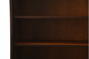 中古　北海道民芸家具　ブックケースリメイク　和洋どちらのお部屋にも馴染むオープンラック　(R-062011)