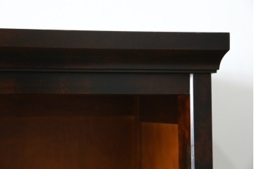 中古　北海道民芸家具　ブックケースリメイク　和洋どちらのお部屋にも馴染むオープンラック　(R-062011)