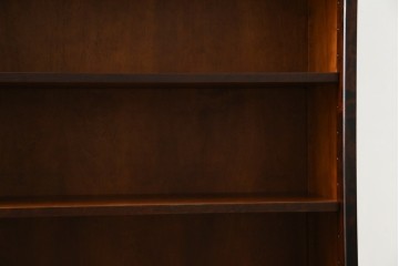 中古　北海道民芸家具　ブックケースリメイク　和洋どちらのお部屋にも馴染むオープンラック　(R-062011)