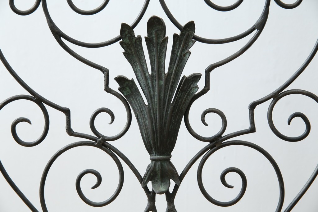 中古　美品　イギリス製　MAITLAND-SMITH(メートランドスミス)　ヨーロピアンクラシックなデザインがお洒落なパーテーション(間仕切り、衝立て、つい立て)(定価約50万円)(R-062017)