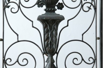 中古　美品　イギリス製　MAITLAND-SMITH(メートランドスミス)　ヨーロピアンクラシックなデザインがお洒落なパーテーション(間仕切り、衝立て、つい立て)(定価約50万円)(R-062017)