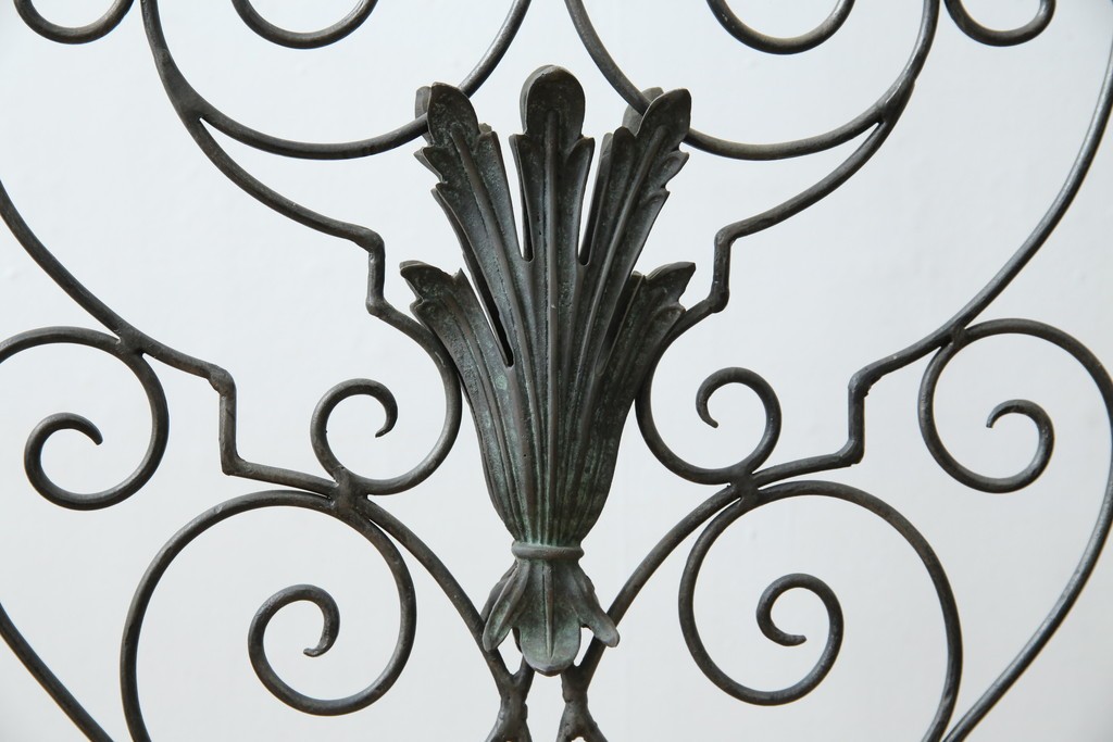 中古　美品　イギリス製　MAITLAND-SMITH(メートランドスミス)　ヨーロピアンクラシックなデザインがお洒落なパーテーション(間仕切り、衝立て、つい立て)(定価約50万円)(R-062017)