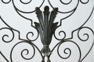 中古　美品　イギリス製　MAITLAND-SMITH(メートランドスミス)　ヨーロピアンクラシックなデザインがお洒落なパーテーション(間仕切り、衝立て、つい立て)(定価約50万円)(R-062017)