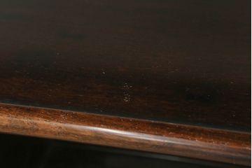 和製アンティーク　昭和初期　唐木　本紫檀(シタン)材　漆塗り　品のある佇まいが魅力の飾り棚(違い棚、茶棚、収納棚、戸棚)(R-062038)