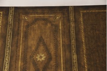 中古　MAITLAND-SMITH(メートランドスミス)　洋書を重ねた様なデザインがお洒落!!アンティーク風インテリアにもおすすめなブックカクテルテーブル(センターテーブル、ローテーブル、カフェテーブル、コーヒーテーブル)(定価約36万円)(R-062041)