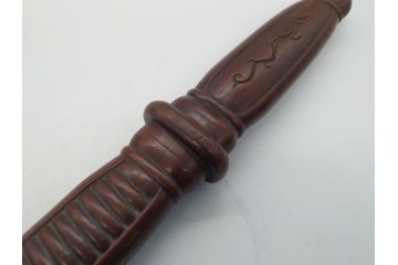 江戸〜明治期　木彫　木刀(中国?、茶刀、小刀、木剣、茶室刀、茶道具)(R-062047)