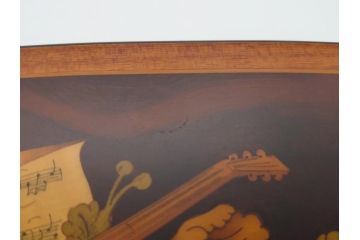 スイス製　REUGE MUSIC　ベートーベン　3曲72弁(CH3/72)　上品な楽器と花の象嵌細工が見事なリュージュ社のオルゴール(象嵌)(R-062054)