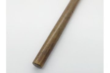 時代物　江戸期　真鍮　十手(實手、短棒)(R-062059)