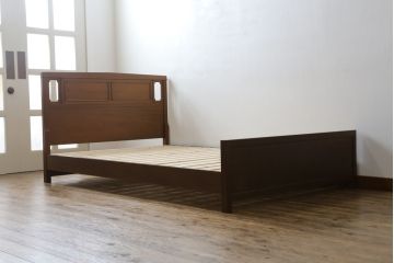 中古　DREXEL HERITAGE(ドレクセルヘリテイジ)　Triune(トライユン)　落ち着いた雰囲気づくりを叶えるベッド(セミダブル)(R-062061)