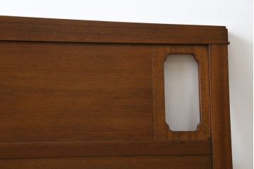 中古　DREXEL HERITAGE(ドレクセルヘリテイジ)　Triune(トライユン)　落ち着いた雰囲気づくりを叶えるベッド(セミダブル)(R-062061)
