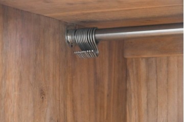 和製ヴィンテージ　希少!　国産　職人　浮造り　彫刻入りの特注総桐箪笥　(R-062063)