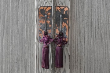 和製ヴィンテージ　希少!　国産　職人　浮造り　彫刻入りの特注総桐箪笥　(R-062063)