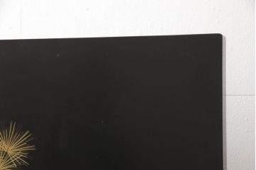 中古　美品　輪島塗り　和の風情あふれる衝立て(仕切り、パーテーション、つい立て)(R-062072)