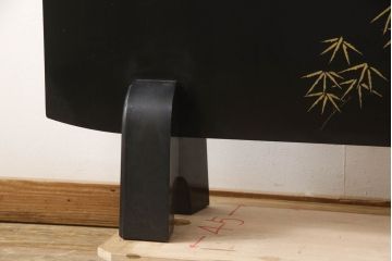 中古　美品　輪島塗り　和の風情あふれる衝立て(仕切り、パーテーション、つい立て)(R-062072)