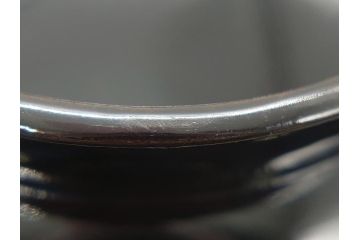 蒔絵　木製　内銀塗　漆　松牡丹文　凛とした気品漂う杯洗2客セット(盃洗、椀、お盆、和食器)(R-062076)