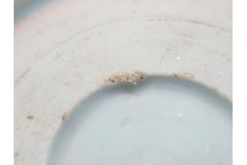 古民具・骨董　江戸後期　染付　雲龍図　蕎麦猪口3客セット(和食器)(R-062078)