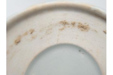 古民具・骨董　江戸後期　染付　雲龍図　蕎麦猪口5客セット(和食器)(R-062080)