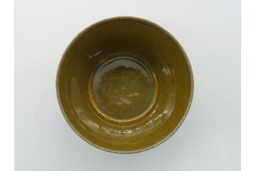 佐賀県指定重要無形文化財　小野珀子　釉裏金彩　2.3寸ぐい呑み(共箱付き、酒器、和食器、作家物)(R-062086)