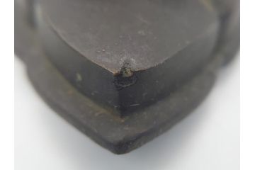 古玩　古銅　麒麟　鳳凰双耳　人物　台座付き　躍動感ある細工に見惚れてしまう香炉(中国?、仏具)(R-062090)