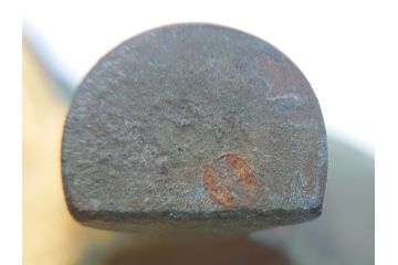 昭和中期　鋳金家　四世　秦蔵六作　嘉禮龍紋敦式　塗金銅香炉(共箱付き、香爐、三つ脚、仏具)(R-062097)