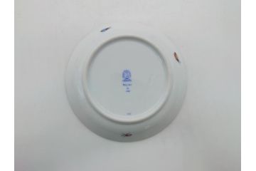 ヘレンド　ハンガリー　HEREND HVNGARY　HANDPAINTED　ロスチャイルド・バード　トリオ　美しい金彩の飾りで縁取られたエレガントな皿&カップ&ソーサー(HUNGARY、プレート、C&S)(R-062106)