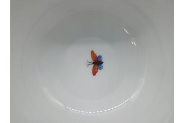 ハンガリー　HEREND HVNGARY　HANDPAINTED　ヘレンド　ロスチャイルド・バード　美しい金彩の飾りで縁取られたエレガントなティーカップ&ソーサー3客セット(C&S)(R-062107)
