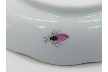 ハンガリー　HEREND HVNGARY　HANDPAINTED　ヘレンド　ロスチャイルド・バード　美しい金彩の飾りで縁取られたエレガントなティーカップ&ソーサー3客セット(C&S)(R-062107)