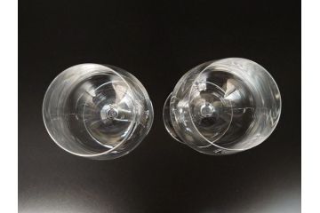 オーストリア　RIEDEL(リーデル)　ソムリエ　Proud foot Japan　洗練された気品さを放つワイングラス2客セット(箱付き、プラウドフットジャパン)(R-062119)