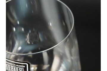 オーストリア　RIEDEL(リーデル)　ソムリエ　Proud foot Japan　洗練された気品さを放つワイングラス2客セット(箱付き、プラウドフットジャパン)(R-062119)