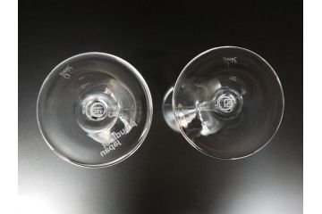 オーストリア　RIEDEL(リーデル)　ソムリエ　Proud foot Japan　洗練された気品さを放つワイングラス2客セット(箱付き、プラウドフットジャパン)(R-062119)