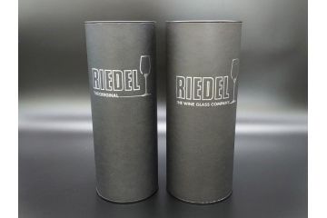 オーストリア　RIEDEL(リーデル)　ソムリエ　プラウドフットジャパン記念品(名入れ有)　洗練された気品さを放つワイングラス2客セット(箱付き、proudfoot japan)(R-062120)