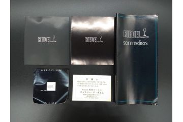 オーストリア　RIEDEL(リーデル)　ソムリエ　プラウドフットジャパン記念品(名入れ有)　洗練された気品さを放つワイングラス2客セット(箱付き、proudfoot japan)(R-062120)